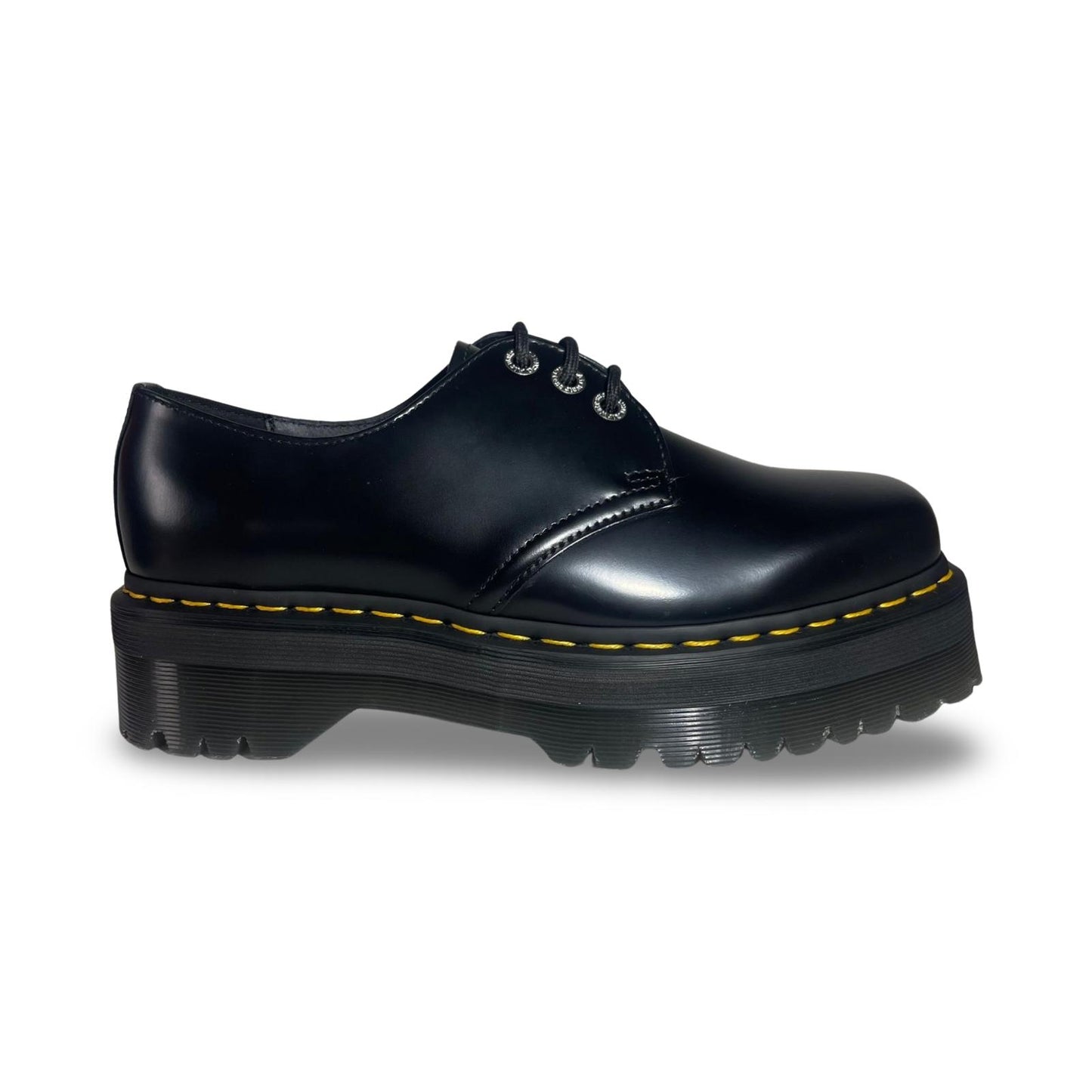 Dr. Martens 1461 Quad Smooth Leather Platform Shoes