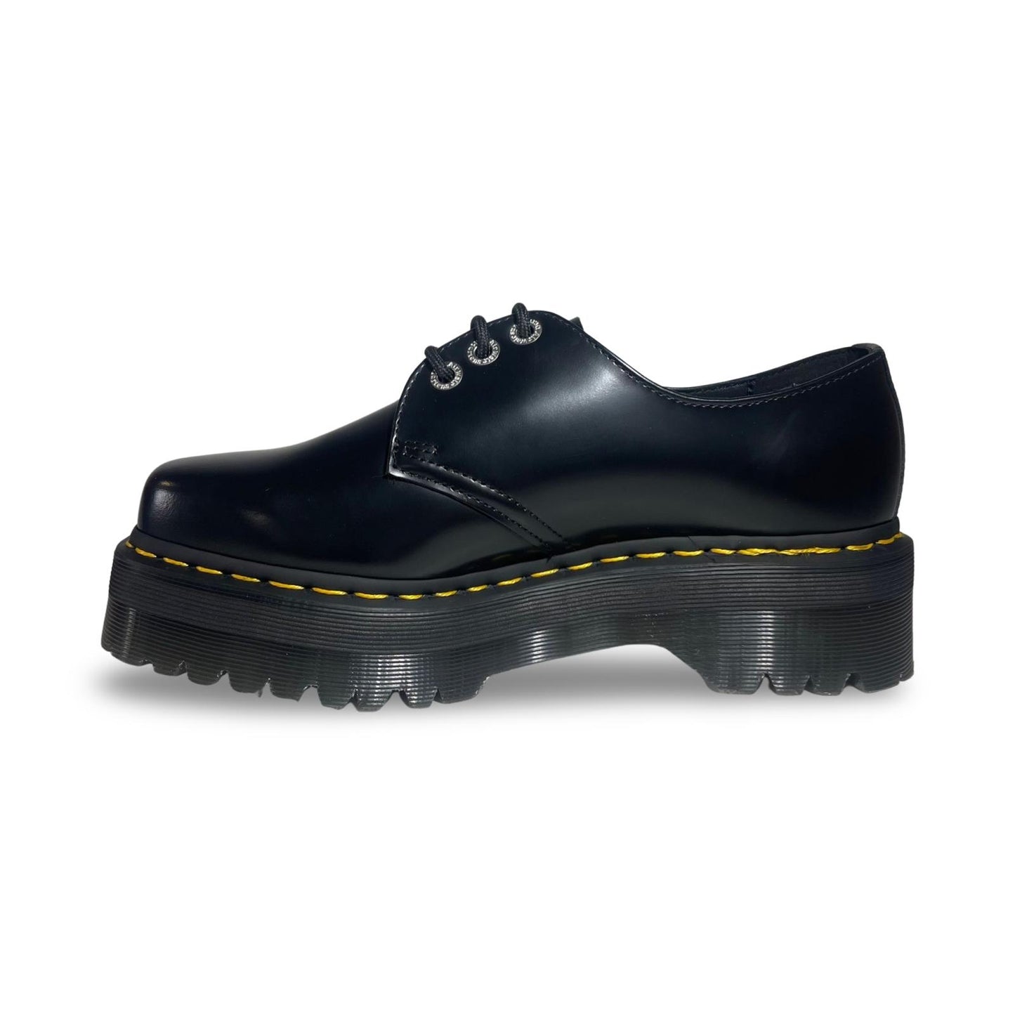 Dr. Martens 1461 Quad Smooth Leather Platform Shoes