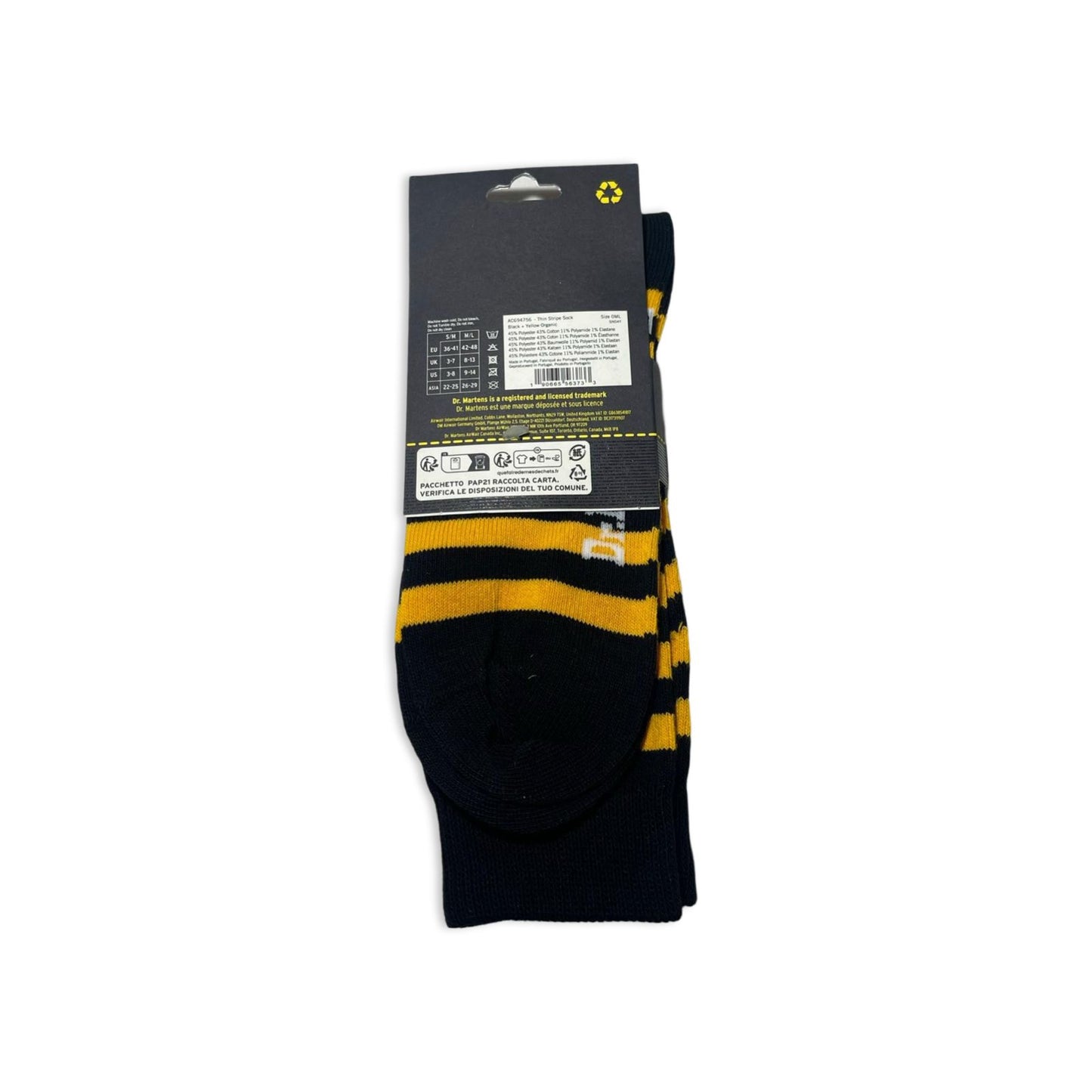 Dr. Martens Thin Stripe Cotton Blend Socks