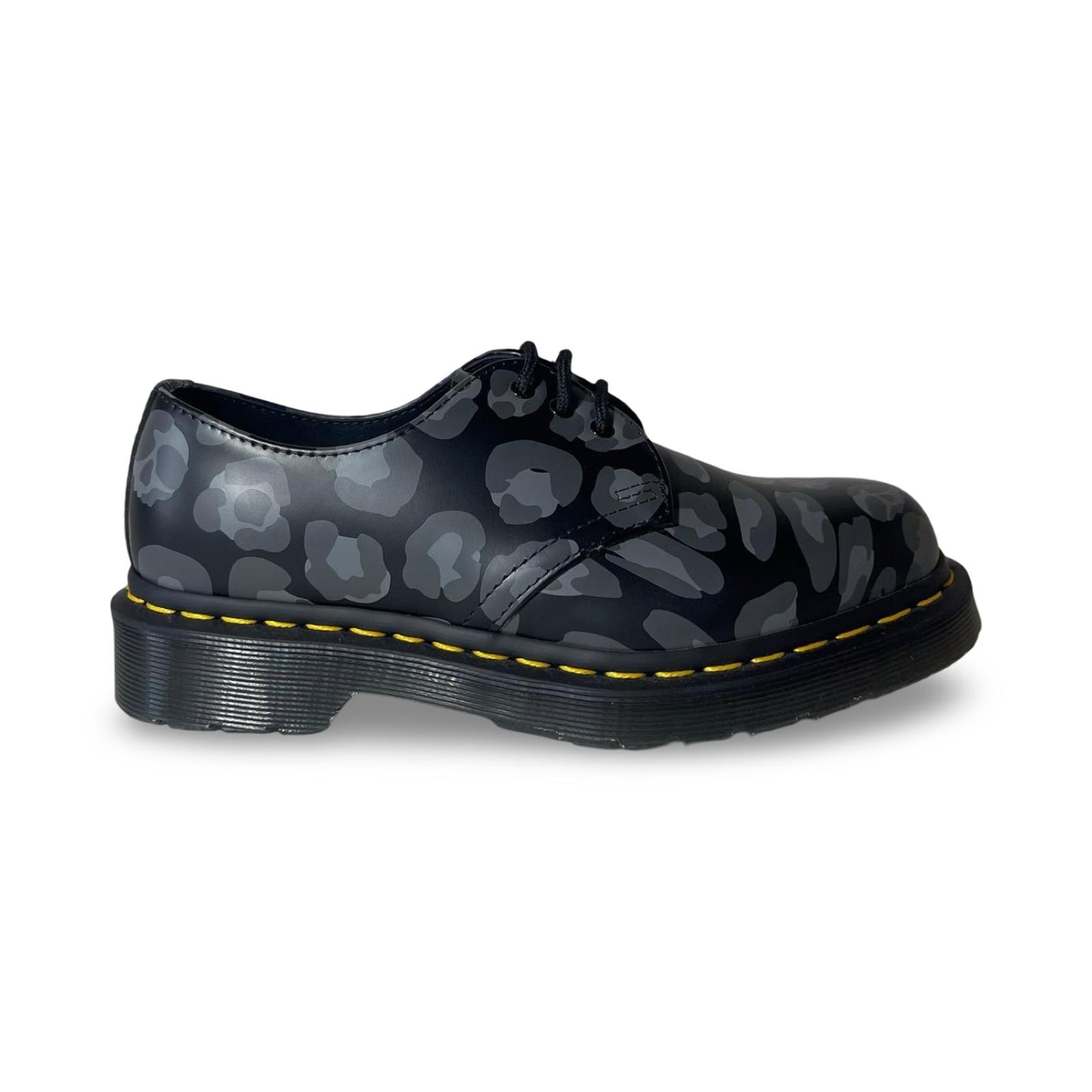 Dr. Martens 1461 Distorted Leopard Print Shoes