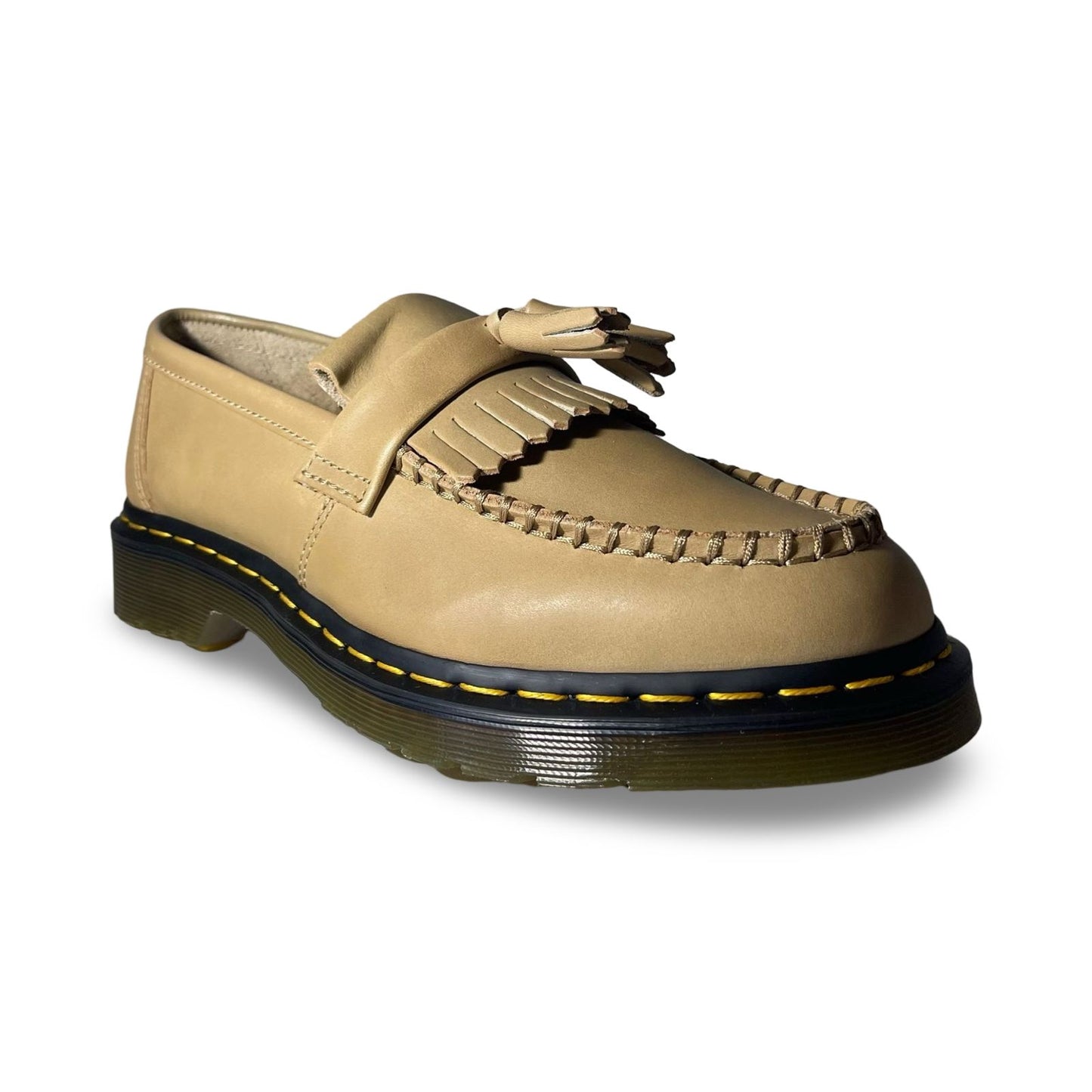 Dr. Martens Adrian Carrara Leather Tassel Loafers