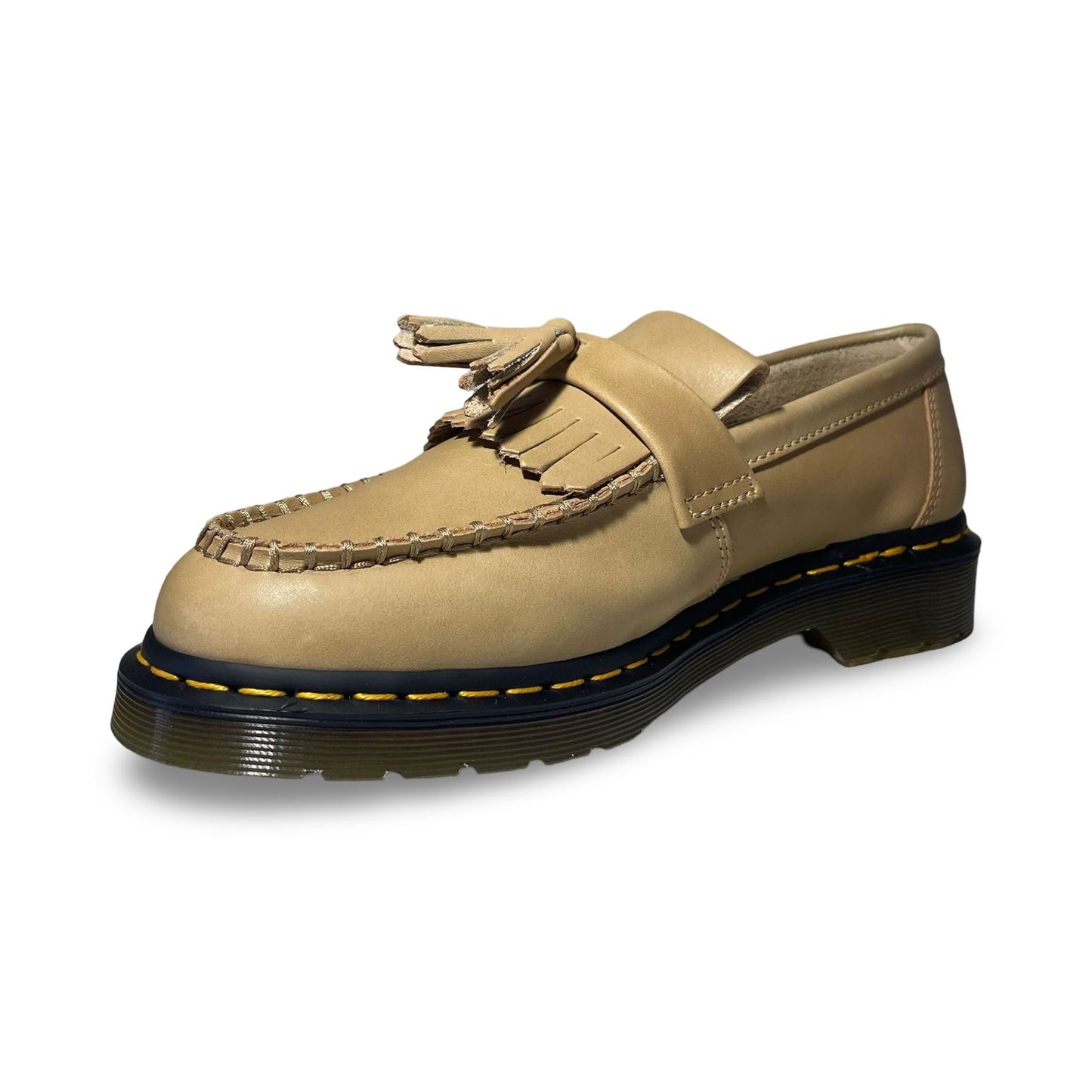 Dr. Martens Adrian Carrara Leather Tassel Loafers