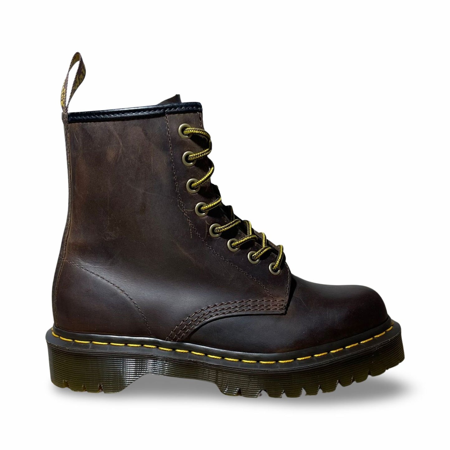 Dr Martens 1460 Bex Crazy Horse Leather Lace up Boots