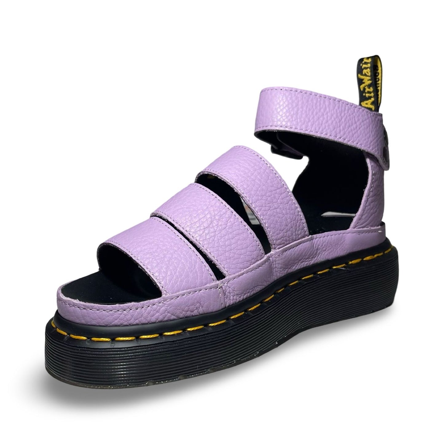 Dr Martens Clarissa II Pisa Leather Strap Platform Sandals