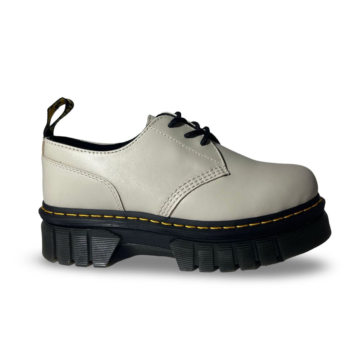 Dr Martens Audrick Nappa Lux Leather Platform Shoes