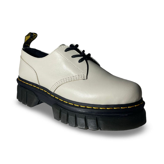 Dr Martens Audrick Nappa Lux Leather Platform Shoes