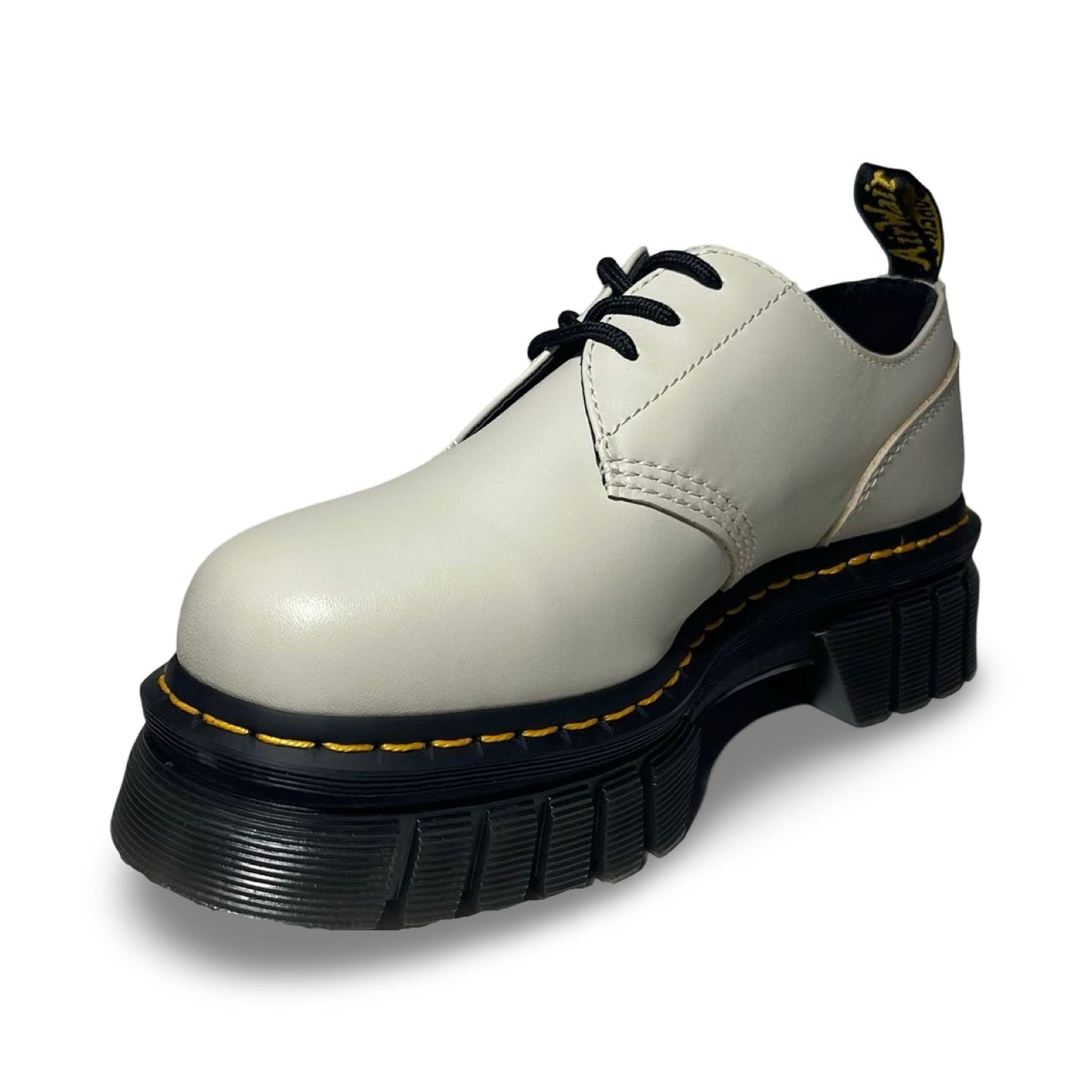 Dr Martens Audrick Nappa Lux Leather Platform Shoes