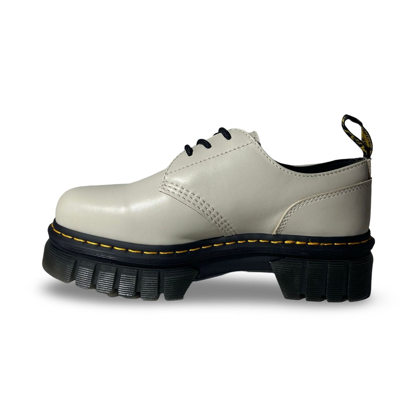 Dr Martens Audrick Nappa Lux Leather Platform Shoes