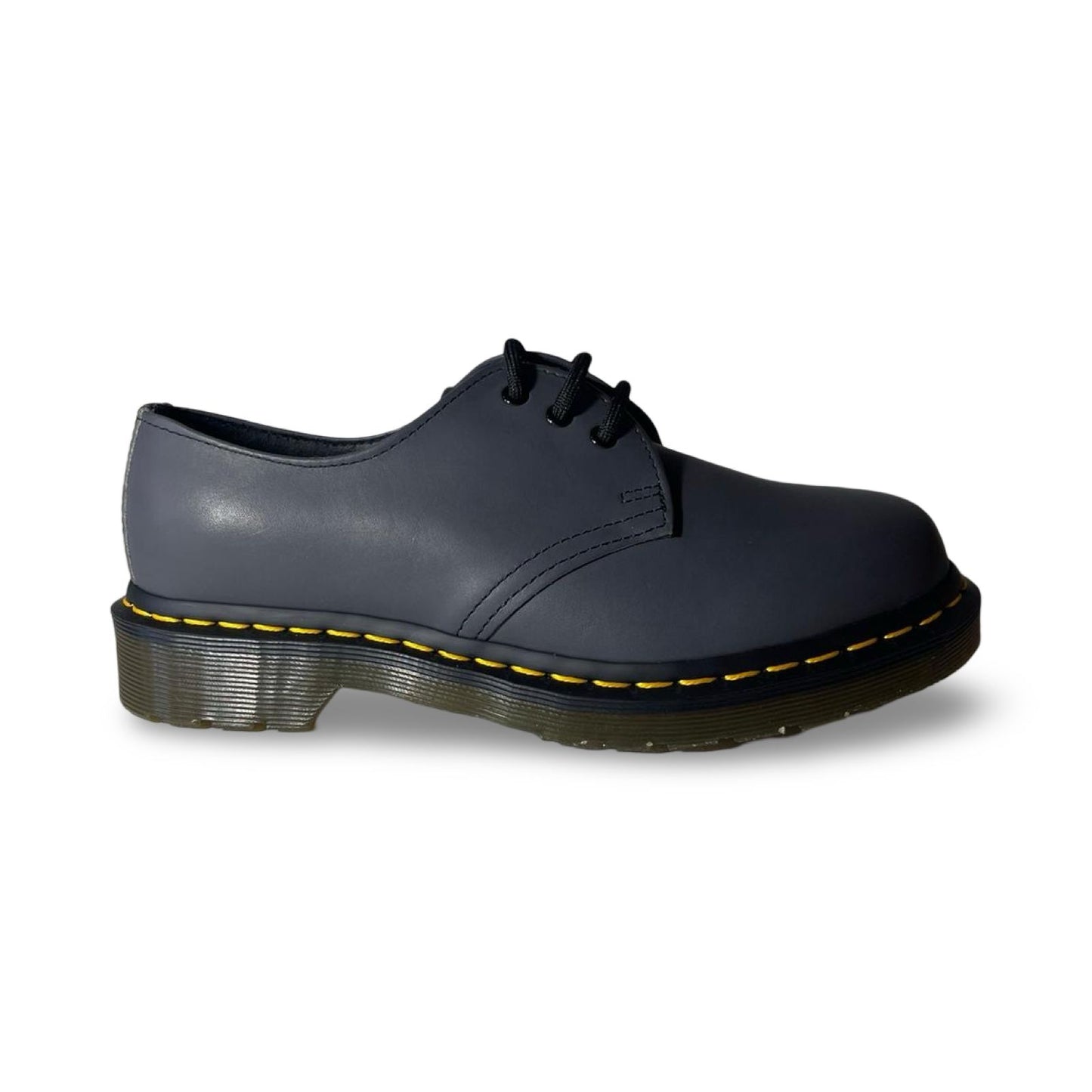 Dr. Martens 1461 Mollis Smooth Leather Gunmental Shoes