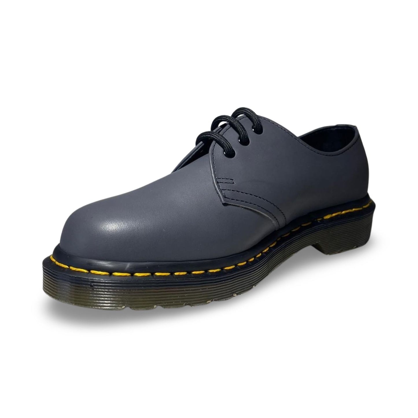 Dr. Martens 1461 Mollis Smooth Leather Gunmental Shoes