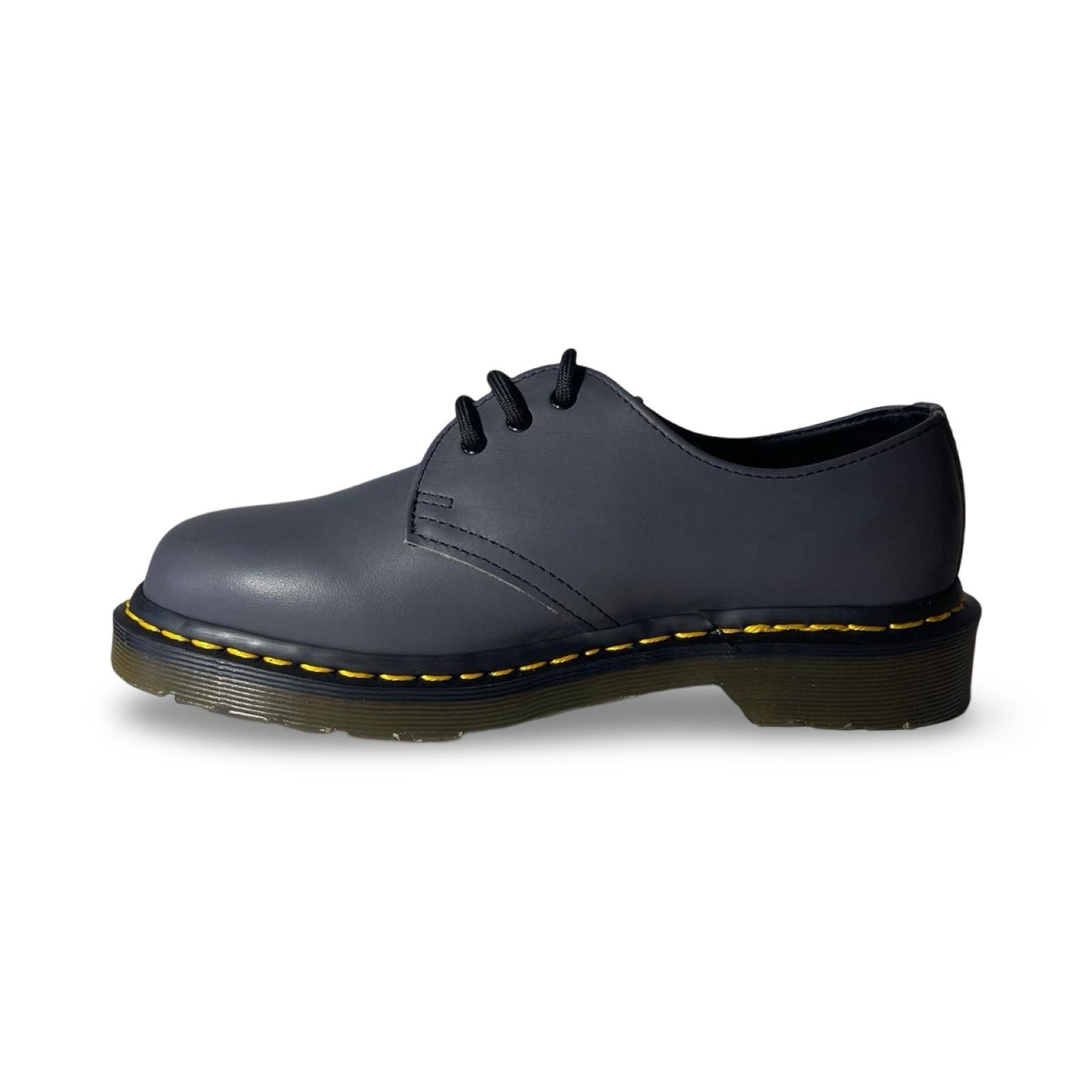 Dr. Martens 1461 Mollis Smooth Leather Gunmental Shoes