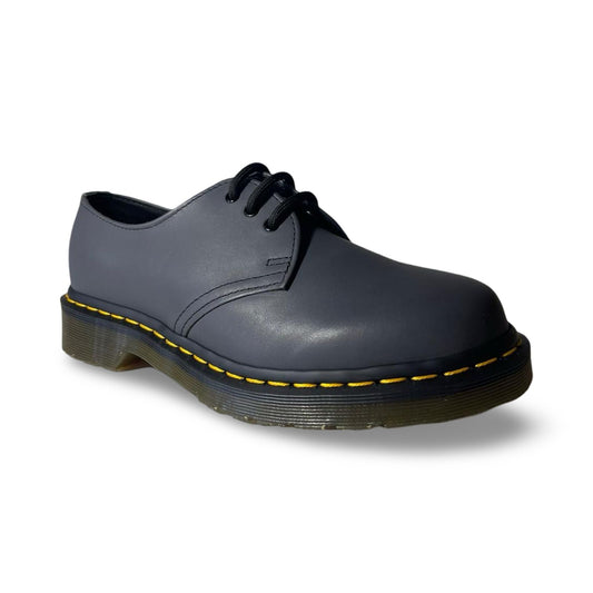 Dr. Martens 1461 Mollis Smooth Leather Gunmental Shoes