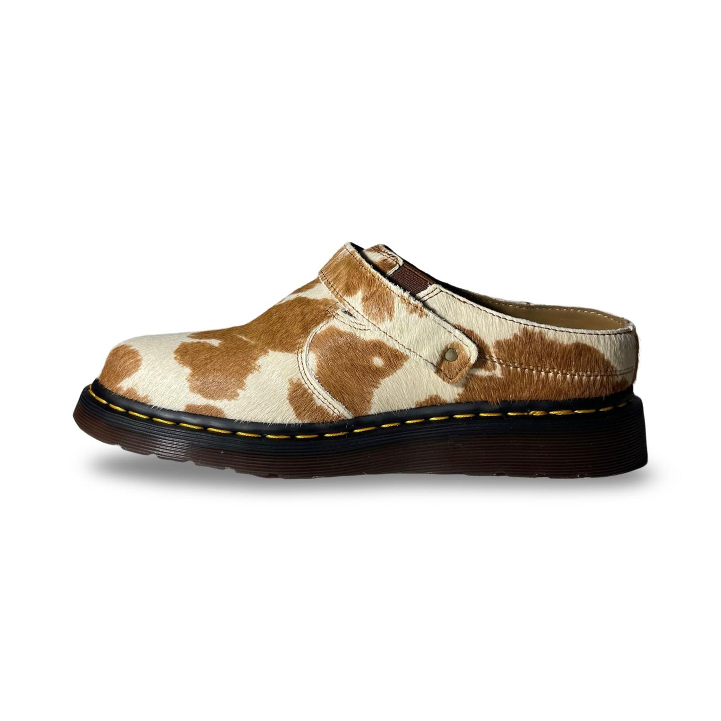 Dr. Martens Isham Hair-On Cow Print Mules