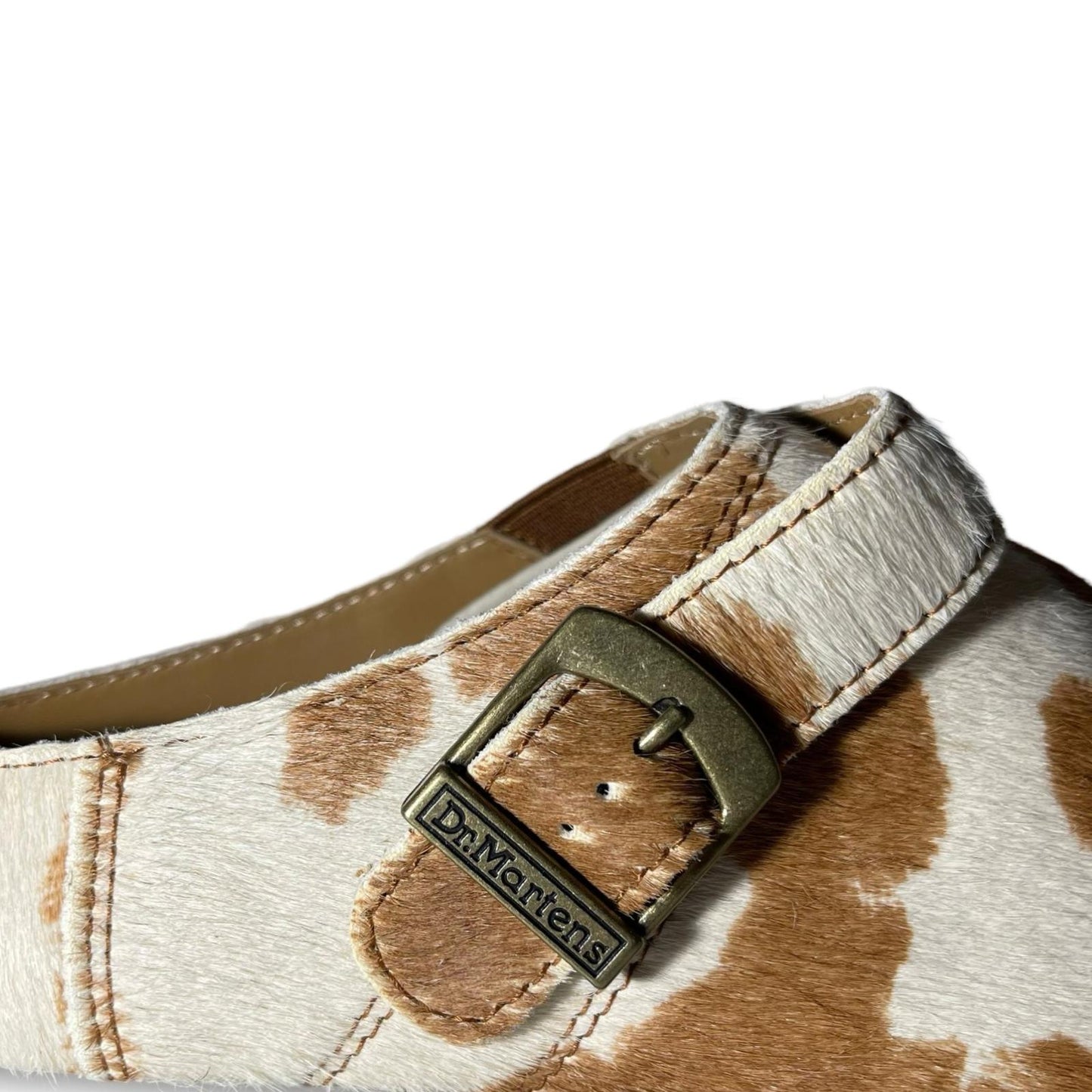 Dr. Martens Isham Hair-On Cow Print Mules