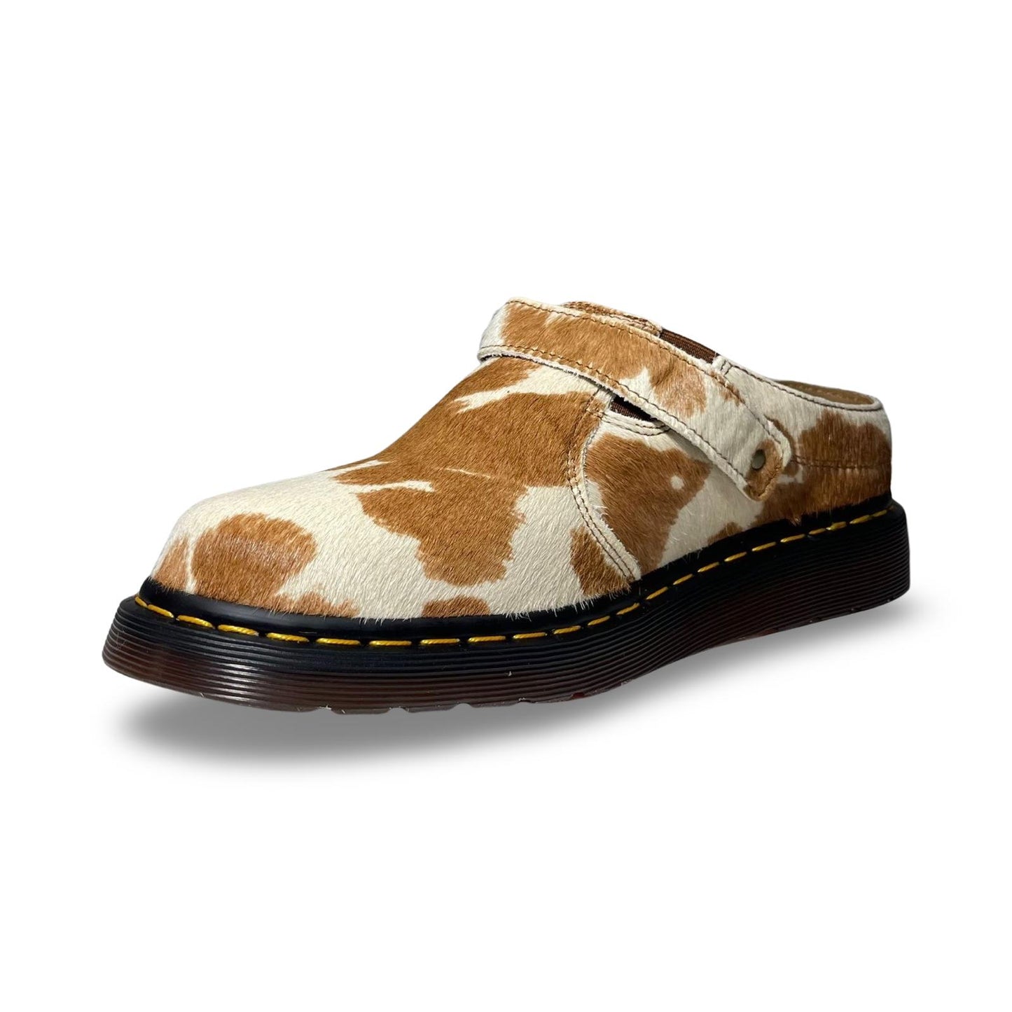 Dr. Martens Isham Hair-On Cow Print Mules