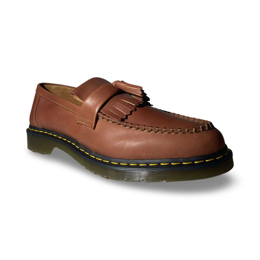 Dr. Martens Adrian Carrara Leather Tassel Loafers